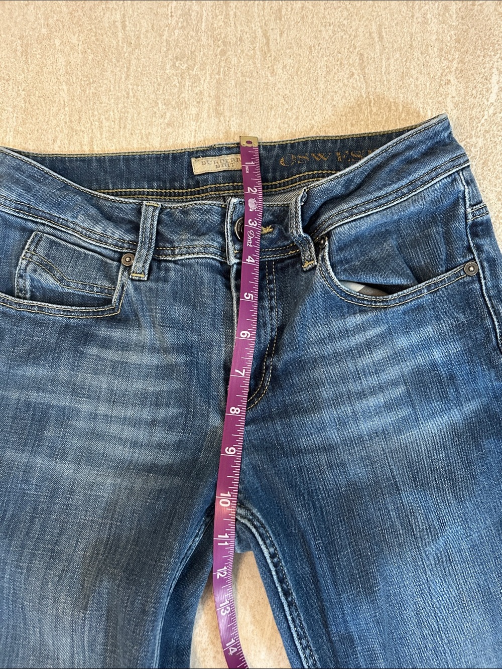 BURBERRY BRIT JEANS/PANTS SIZE 27 - Picture 12 of 12